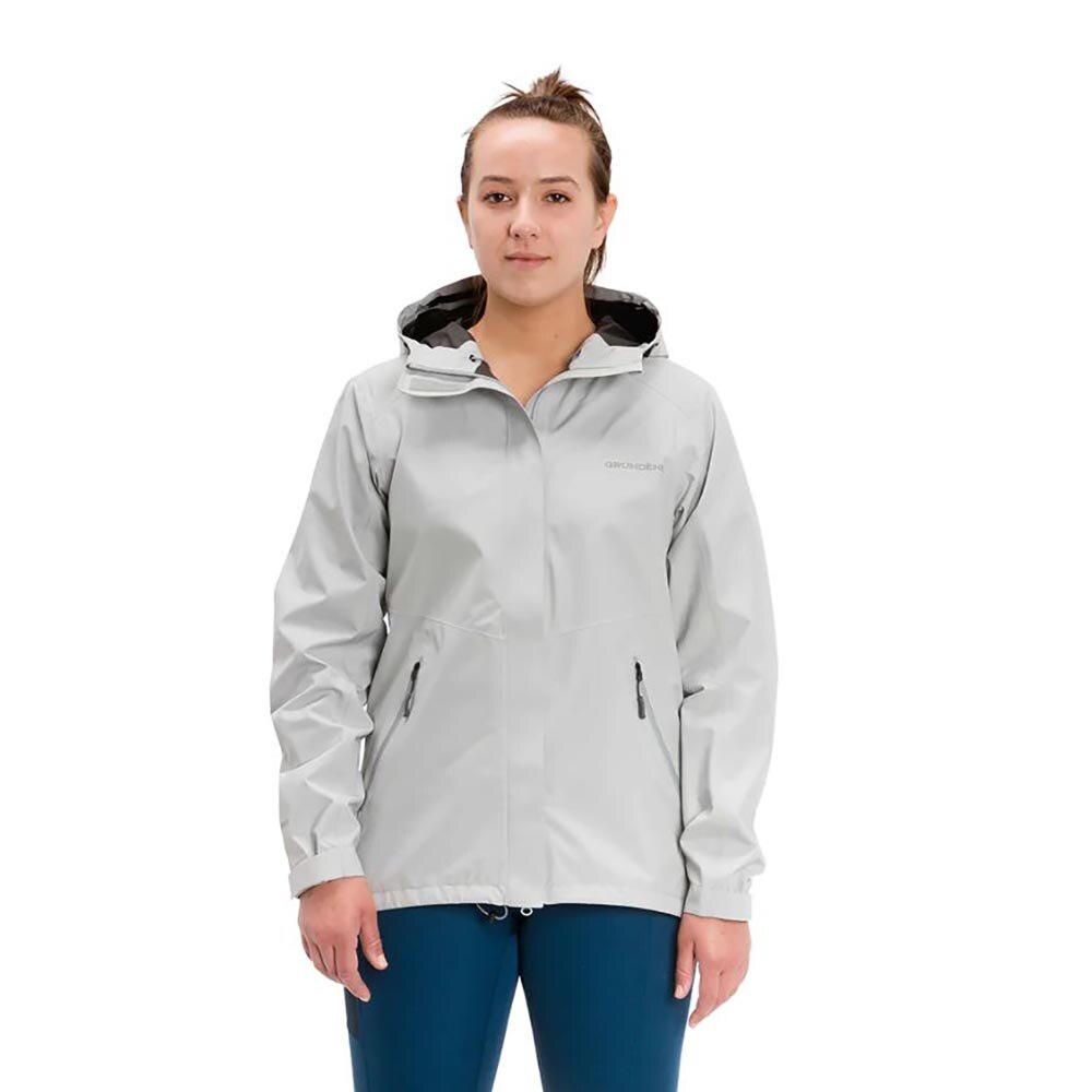 Grundens Charter GoreTex Jacket Women's in Overcast